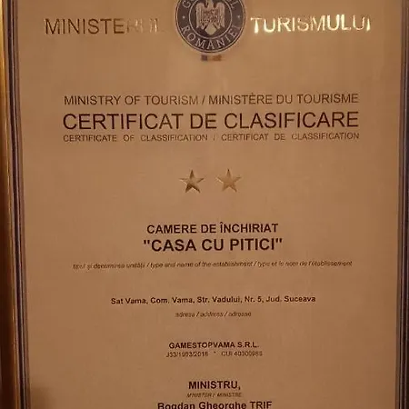Casa Cu Pitici * Vama (Suceava)